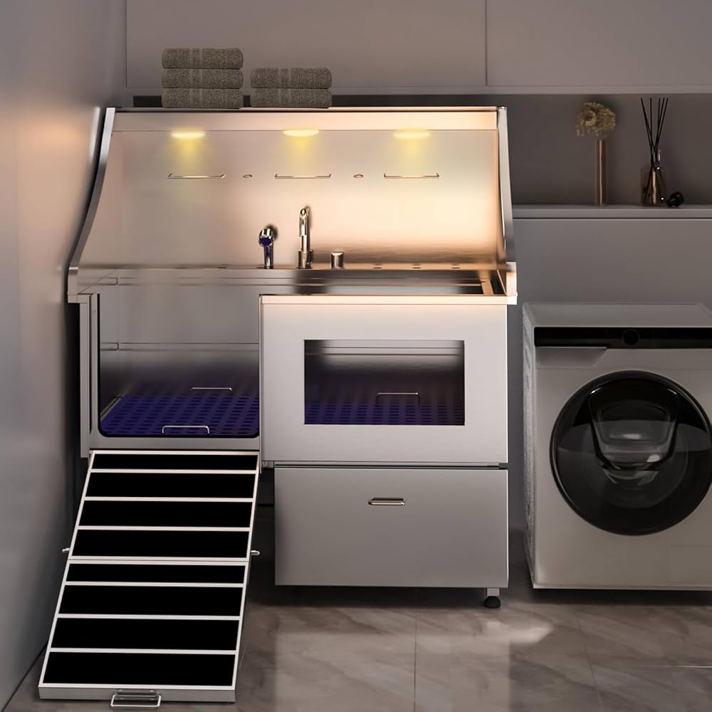 Amazon.com : Dog Washing Station, LED Professional Stainless